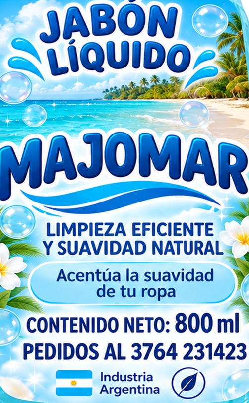 Jabón Líquido Majomar